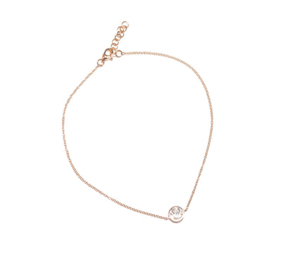 Smiley Face Anklet