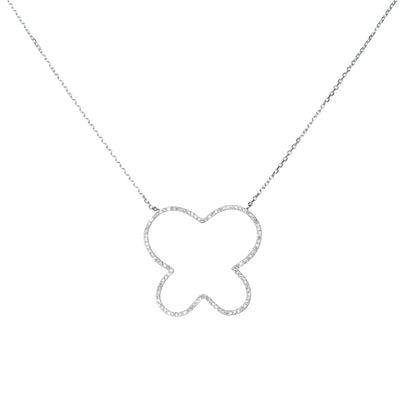 Butterfly Outline Necklace
