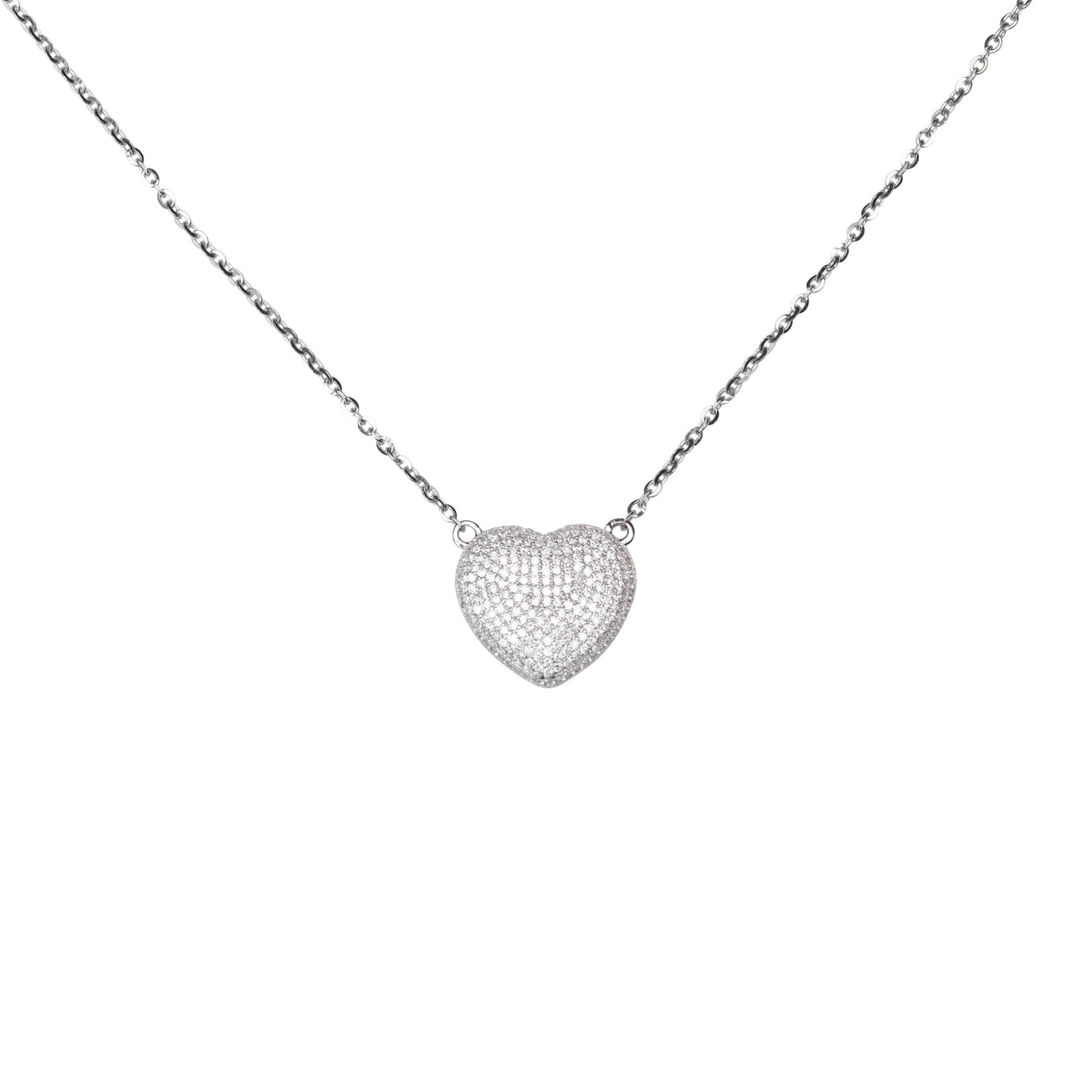 Bubble Heart Necklace