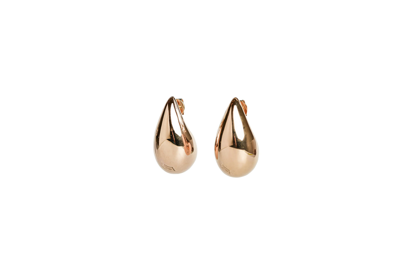 Large Pear Cloud Earrings