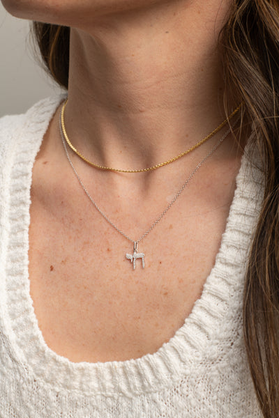 Chai Diamond Necklace