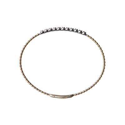Diamond Line Flexible Bangle