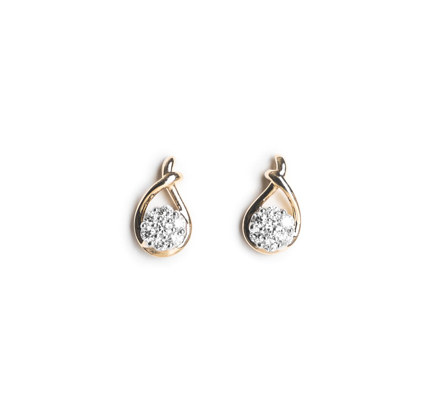 Looped Flower Earrings