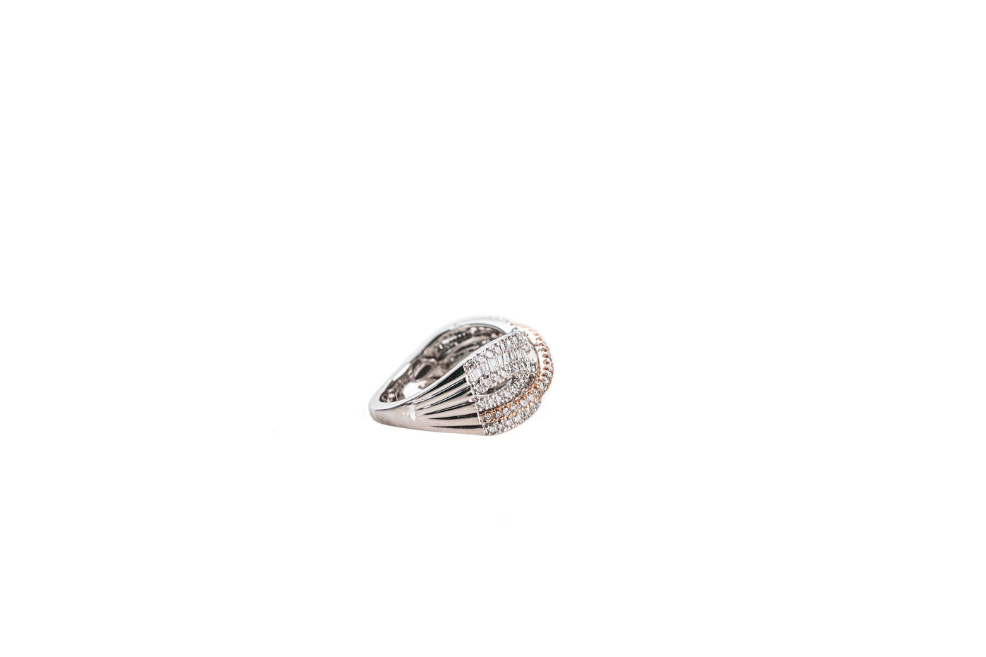 Wave Diamond Ring